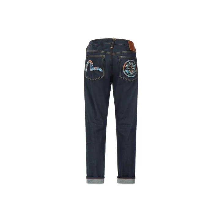 EVISU Jeans Men Denim Blue-0