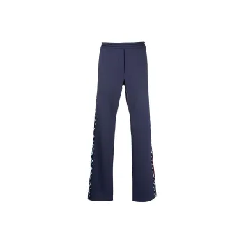 Valentino Knitted Sweatpants Men Blue