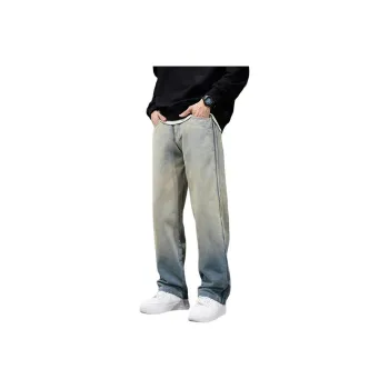 DABAISHA Jeans Men's Yellow Mud
