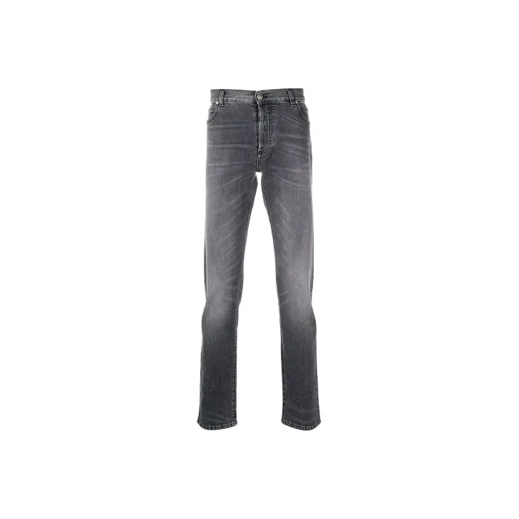 BALMAIN Jeans Men Gray-0