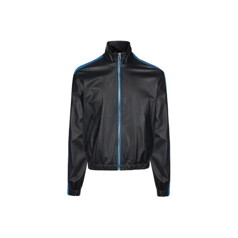 MARNI Leather Jackets Men Black-0