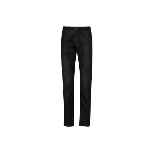 EMPORIO ARMANI Mid Rise Contrast Stitched Jeans