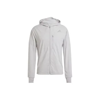Adidas ADIZERO HE JK M Jacket Men's Light Gray