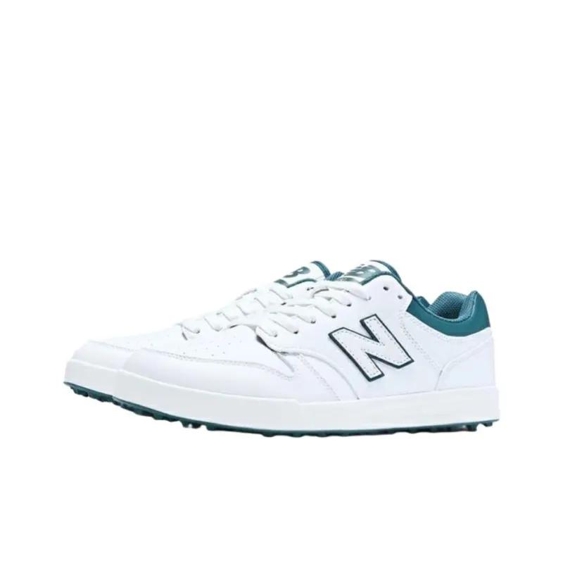 New Balance NB 480 Anti Slip Wear Resistant Low Top Golf Shoes Unisex White-2