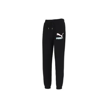 PUMA CLASSICS Knitted Sweatpants Men Black