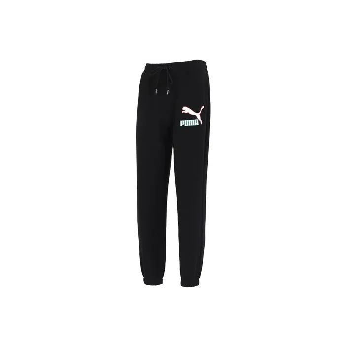 PUMA CLASSICS Knitted Sweatpants Men Black-0