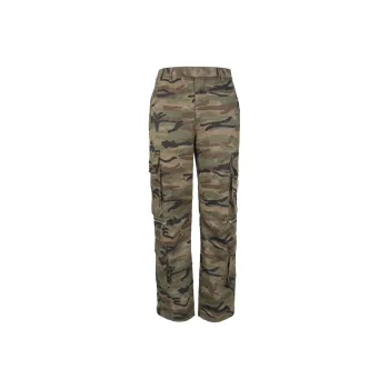 False Perception Cargo Pants Unisex Army Green