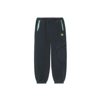 LiNing Sports Fashion Collection Sweatpants Unisex Couple's Black