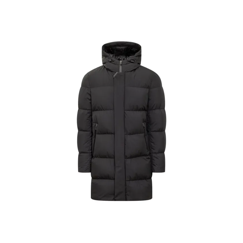 HERNO Drawstring Hooded Parka Coat-0