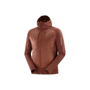 SALOMON ELIXIR HYBRID Jackets & Coats Men's Brown