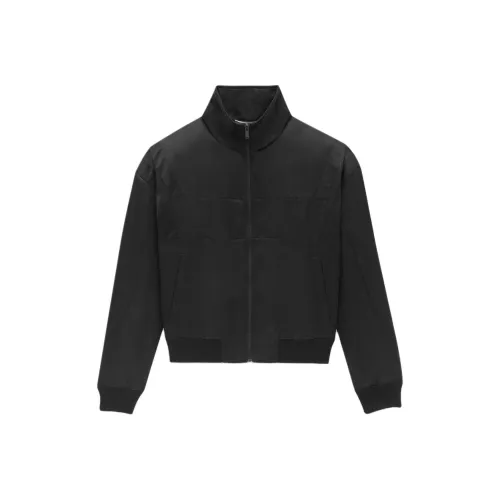 SAINT LAURENT Zip Up Teddy Jacket