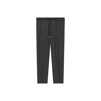 GUCCI Knitted Sweatpants Men Dark Gray