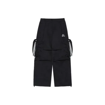 Nerdy Cargo Pants Unisex Black