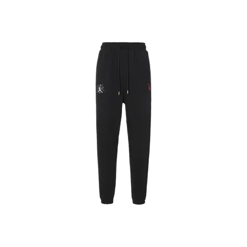 JORDAN J Cny Pant Knitted Sweatpants Men Black