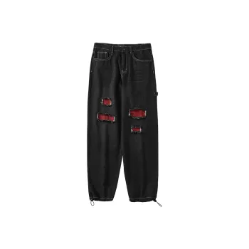TIKIMOMOKA Jeans Unisex Black