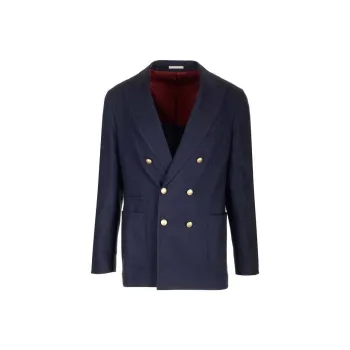 Brunello Cucinelli Jackets & Coats Men's Blue Light