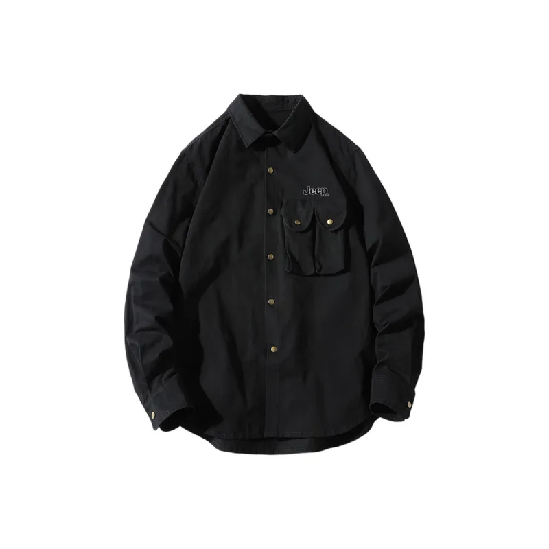 Jeep Jackets Coats Unisex Black-0