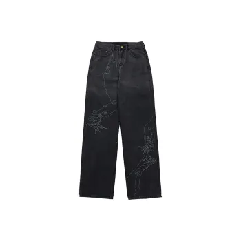GRKC Straight Jeans Fall Unisex Black