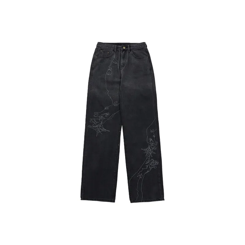 GRKC Straight Jeans Fall Unisex Black-0