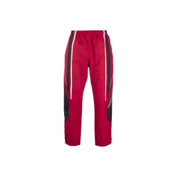 Martine Rose Knitted Sweatpants Men Red
