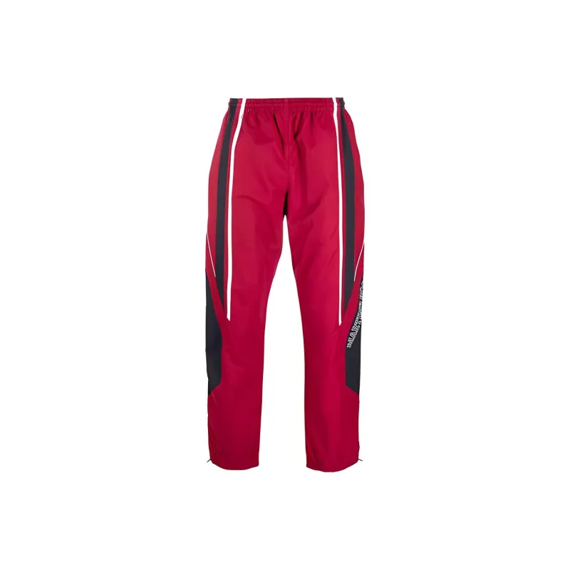 Martine Rose Knitted Sweatpants Men Red-0