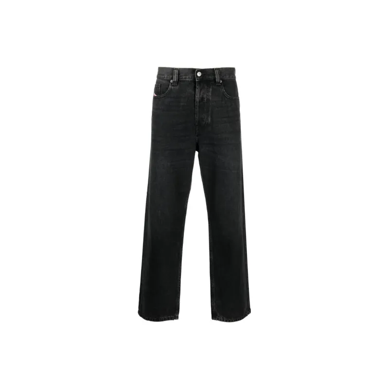 DIESEL 2010 D-Macs Low-Rise Straight-Leg Jeans-0