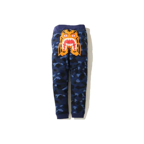 A BATHING APE Color Camo Tiger Slim Sweat Pants