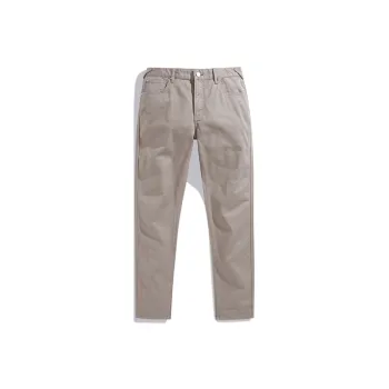 PEACEBIRD MEN Jeans Men Light Khaki 1 Classic Straight Fit