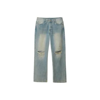 LOVE ME LATER Jeans Unisex Light Denim Blue