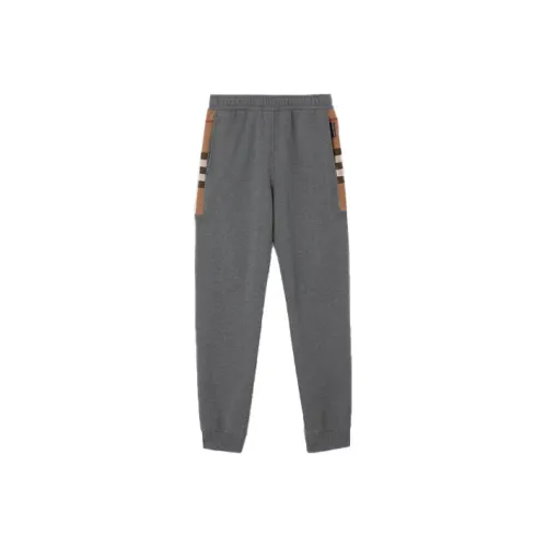 Burberry Check Panel Track Pants