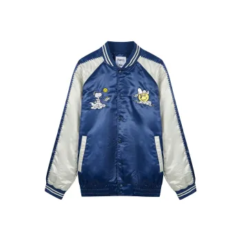 FUN Fun X Snoopy Jackets Coats Unisex Commander Blue