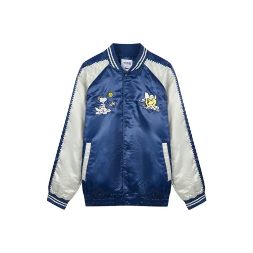 FUN Fun X Snoopy Jackets Coats Unisex Commander Blue