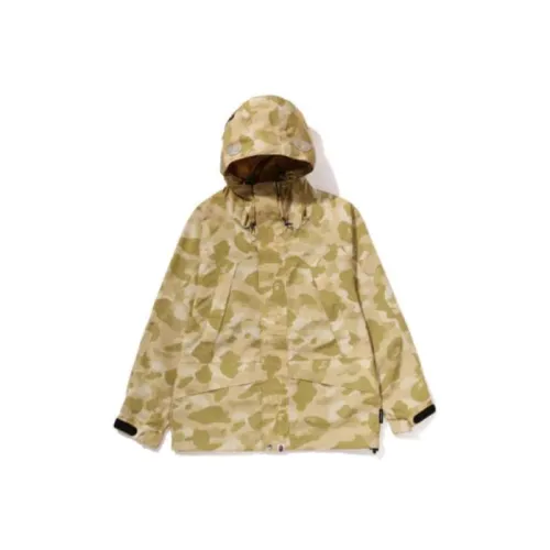 A BATHING APE Color Camo Shark Snowboard Jacket