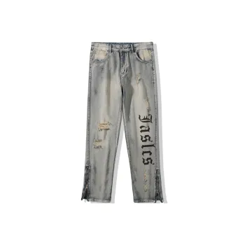 Jaslcs Straight Jeans Fall Unisex Nostalgic Blue