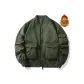[Padded]Dark Army Green