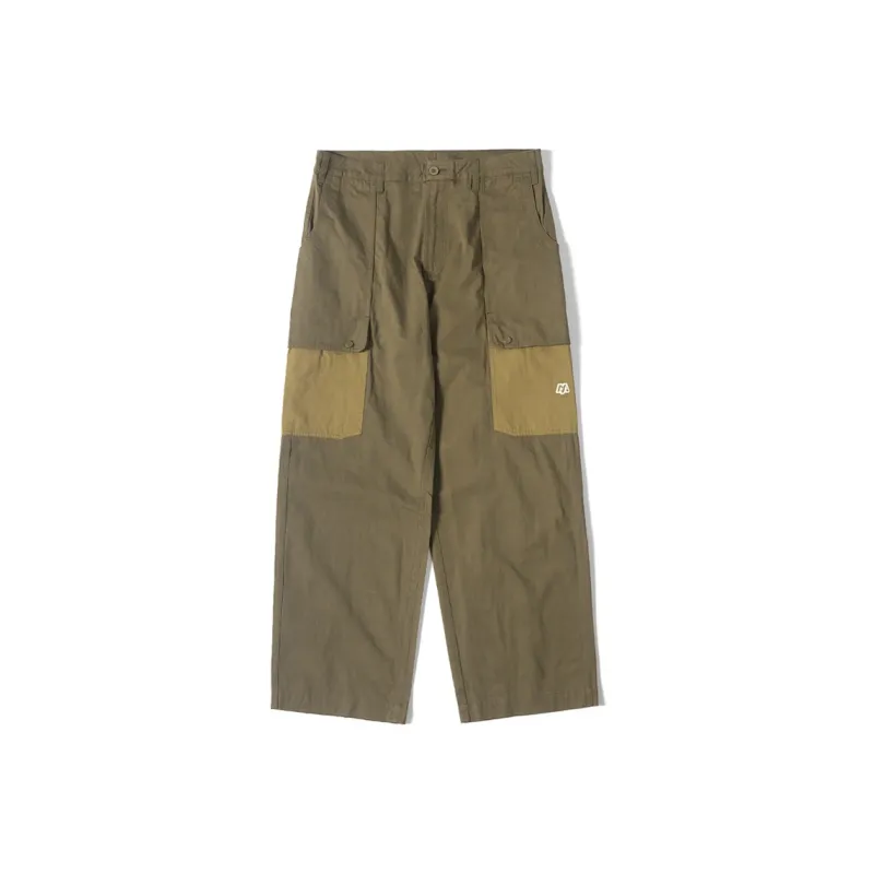 DAKYAM Straight Casual Pants Unisex Jungle Color-0
