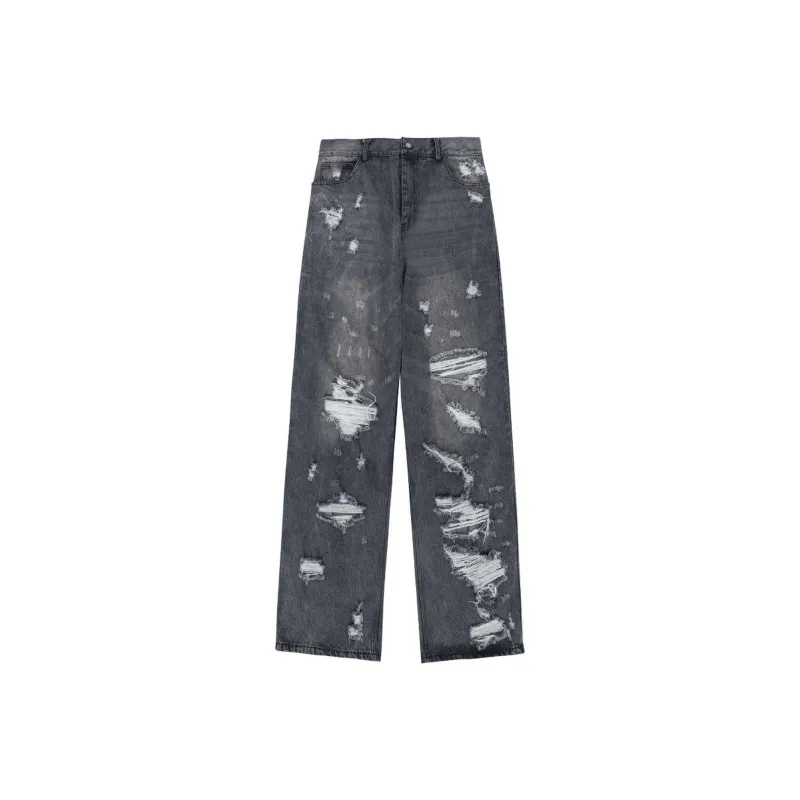 NONEVENT Jeans Unisex Black Gray-0