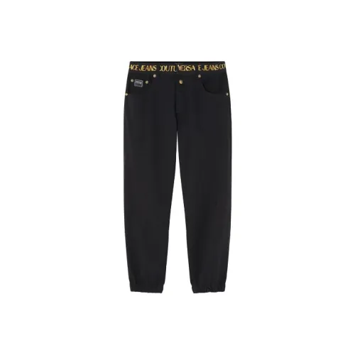 VERSACE JEANS COUTURE SS22 Jeans Men's Black