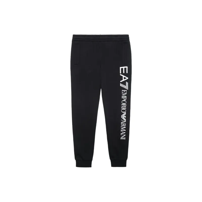 EMPORIO ARMANI EA7 Knitted Sports Pants Men's Black-0