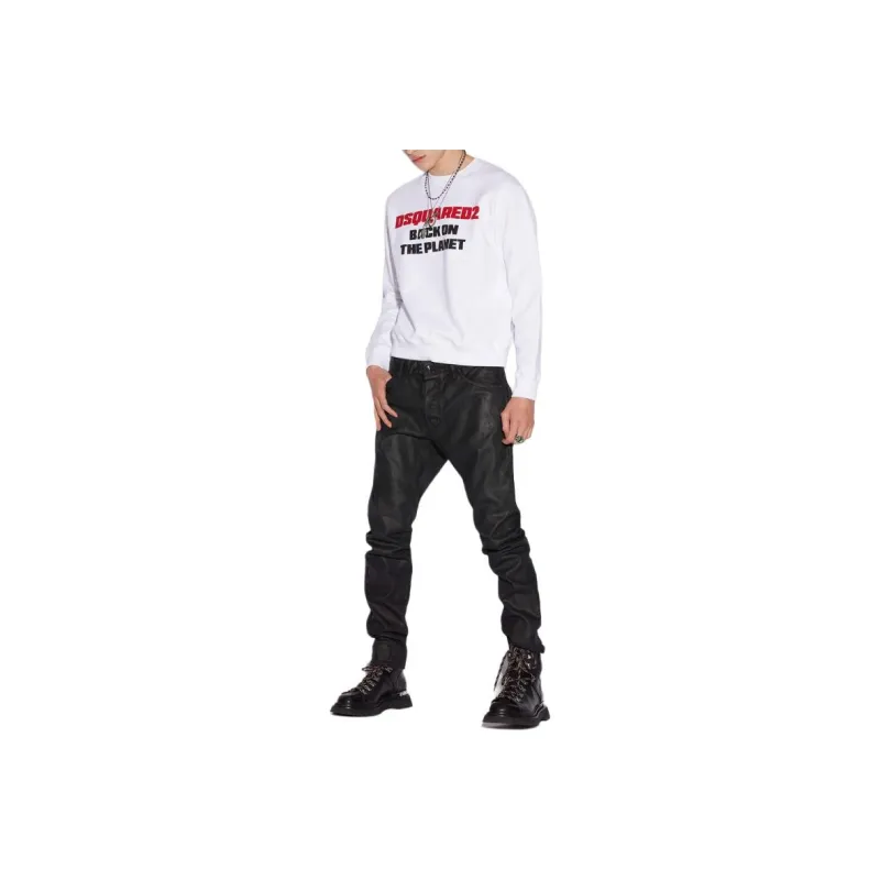 DSQUARED 2 Straight-Leg Slim Trousers-0