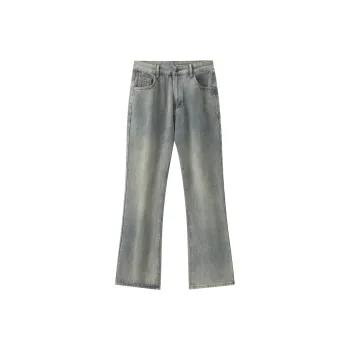 42SPACESHIP Jeans Unisex Yellow Mud