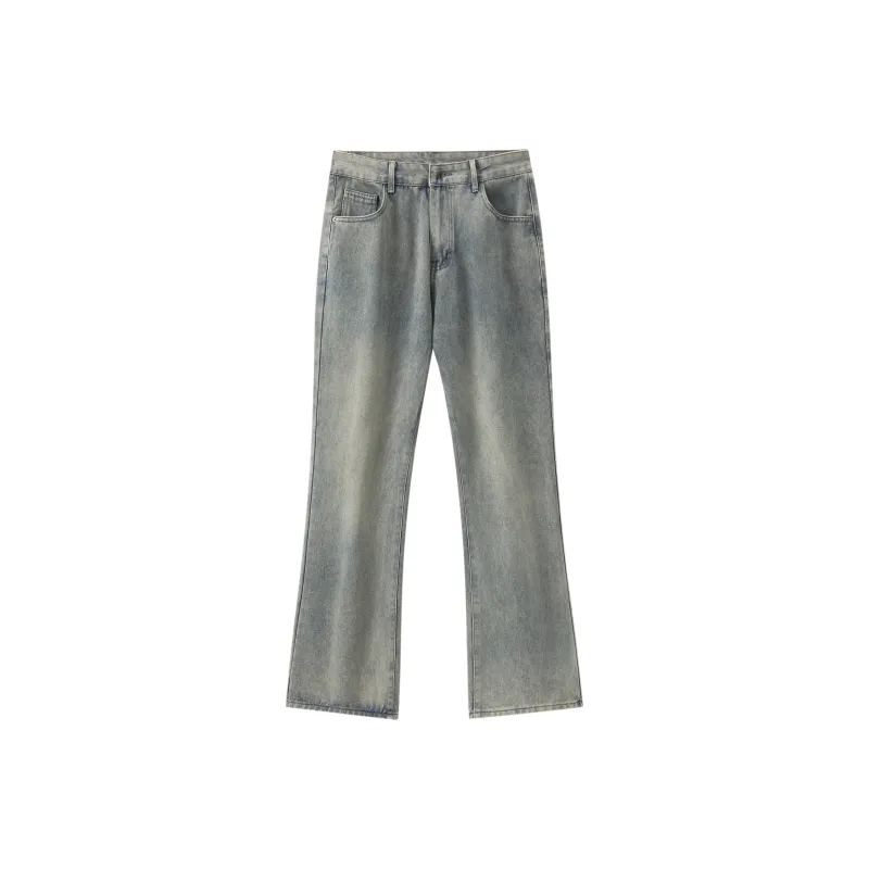 42SPACESHIP Jeans Unisex Yellow Mud-0