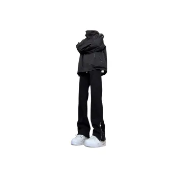 PAINT STAIN Fashion Versatile Jeans Unisex Classic Black