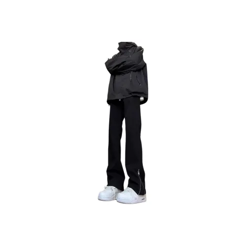 PAINT STAIN Fashion Versatile Jeans Unisex Classic Black