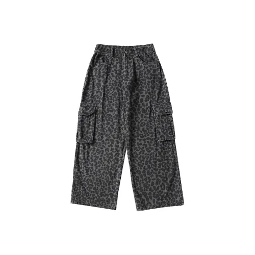 SOCKKEY Overalls Unisex Leopard Print
