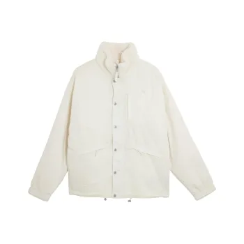 PUMA Jackets Coats Unisex White