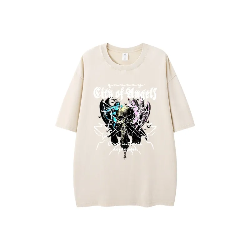 Qnxeey T Shirts Unisex-0
