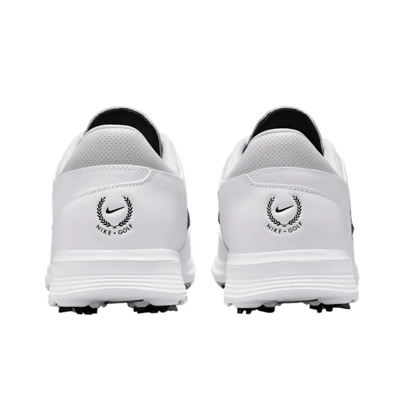 Nike Victory Tour 4 Anti Slip Wear Resistant Low Top Golf Shoes Unisex White-4