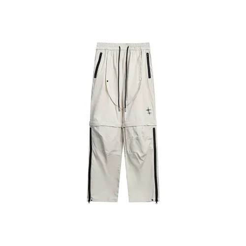 MEIPIN TANG Drôle De Monsieur tweed houndstooth track pants