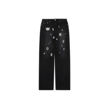 WE11DONE Jeans Men Black